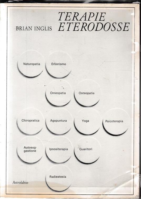 Terapie eterodosse - Brian Inglis - copertina