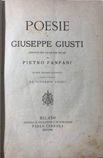 Poesie di Giuseppe Giusti annotate per uso dei non toscani da Pietro Fanfani