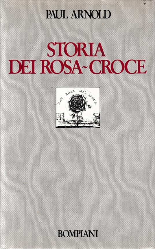 Storia dei Rosa-Croce - Paul Arnold - copertina