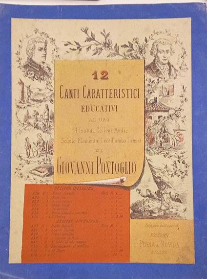 Canti caratteristici educativi - copertina