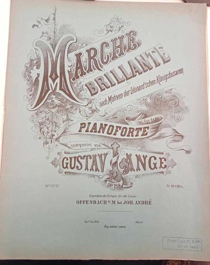 Marche Brillante - copertina