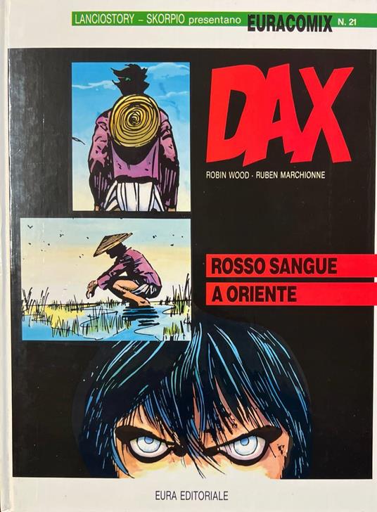 Dax - Rosso sangue a Oriente - Robin Wood - copertina