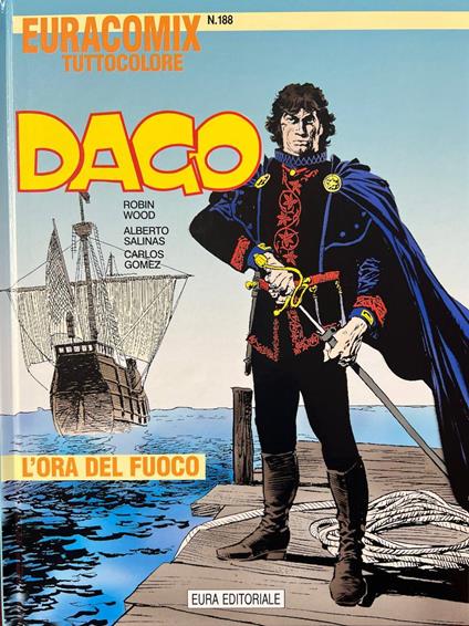 Dago - L'ora del fuoco - copertina