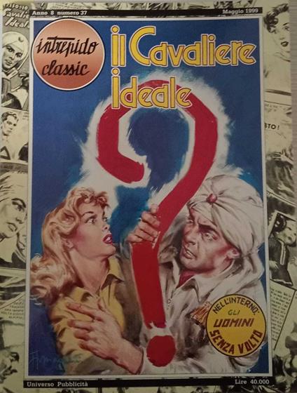 Il cavaliere ideale. Gli uomini senza volto - copertina