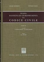 Nuova rassegna di giurisprudenza sul Codice civile. Artt. 456-632 (Vol. 2/1)