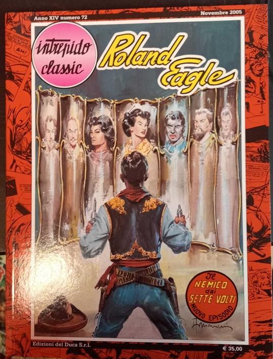 Roland Eagle. Il nemico dai sette volti - copertina