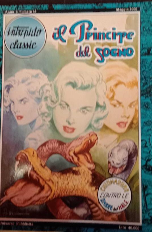 Il principe del sogno - copertina