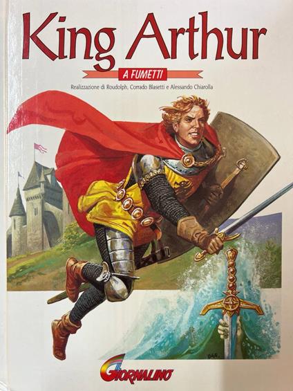 King Arthur a fumetti - copertina