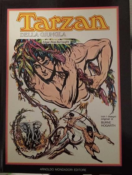 Tarzan della giungla - Edgar R. Burroughs - copertina