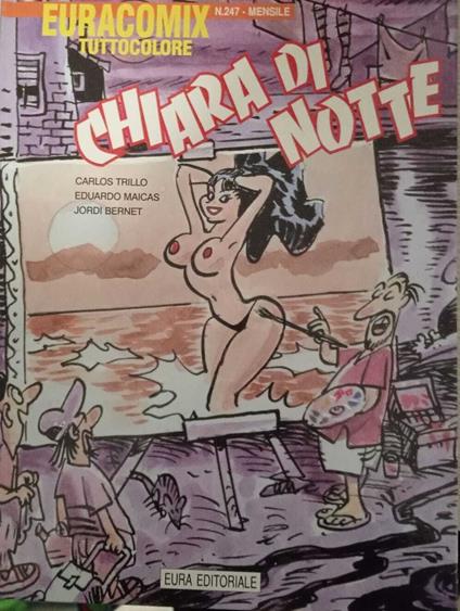 Chiara di notte - Enrique Breccia - copertina