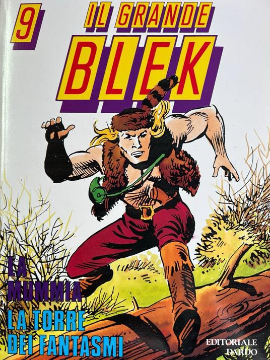 Il grande Blek n° 9 - La torre dei fantasmi - copertina