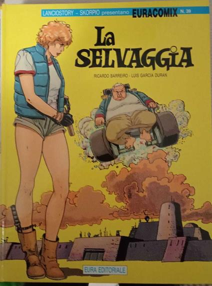 La selvaggia - Ricardo Barreiro - copertina