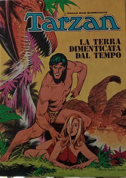 Tarzan. La terra dimenticata dal tempo - Edgar R. Burroughs - copertina