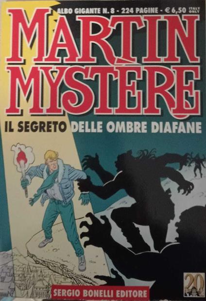 Martin Mystere: il segreto delle ombre diafane - Vincenzo Beretta - copertina