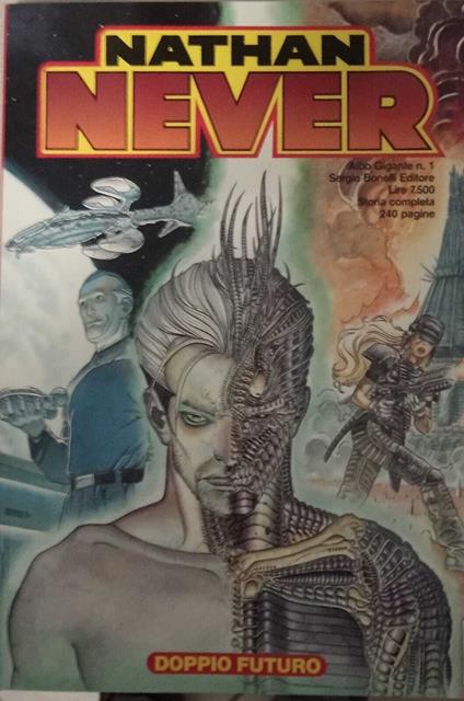 Nathan Never. Albo gigante n.1. Doppio futuro - copertina