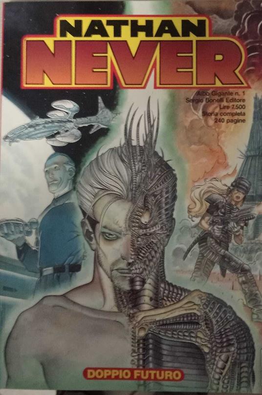 Nathan Never. Albo gigante n.1. Doppio futuro - copertina