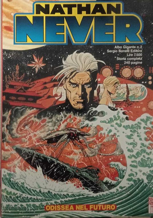 Nathan Never. Albo gigante n.2. Odissea nel futuro - copertina