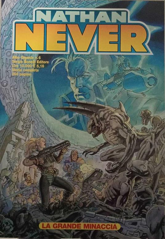 Nathan Never. Albo gigante n. 6. La grande minaccia - copertina