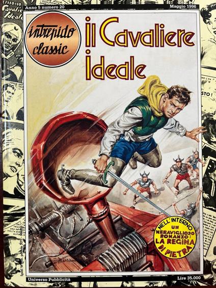 Intrepido classic: Il cavaliere ideale - La regina di pietra - copertina