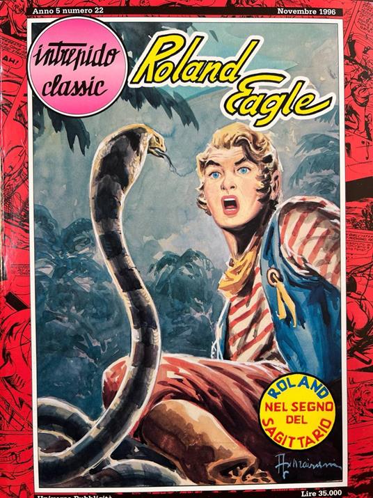 Intrepido classic: Roland Eagle - Nel segno del sagittario - copertina