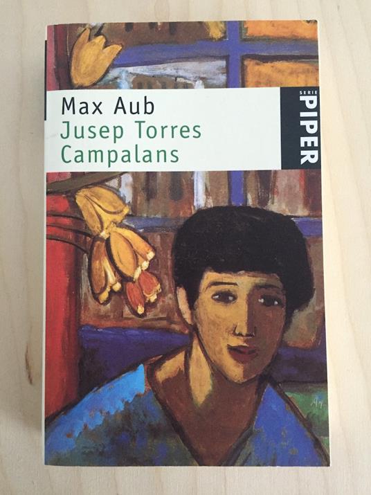 Jusep Torres Campalans - Max Aub - copertina