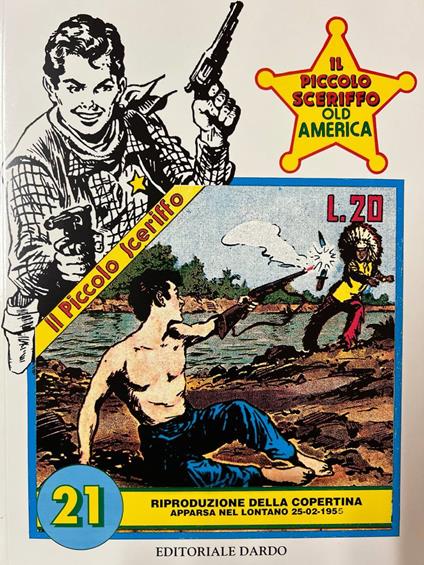 Il piccolo sceriffo old america serie oro n° 21 - copertina