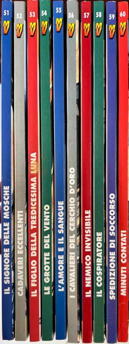 Lotto 10 numeri "Magico Vento" (da n° 51-60) - copertina