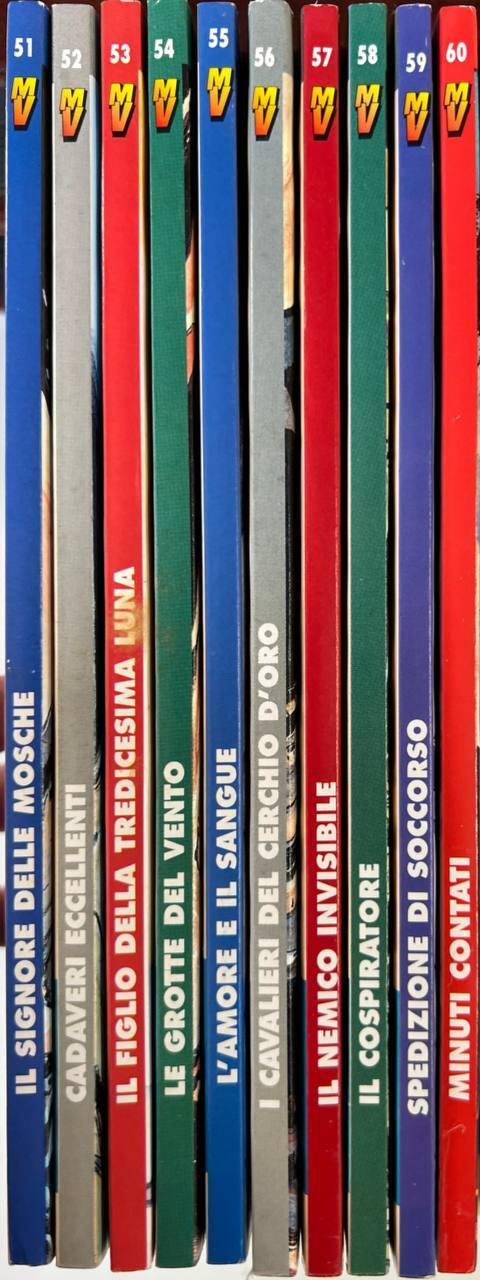 Lotto 10 numeri "Magico Vento" (da n° 51-60) - copertina