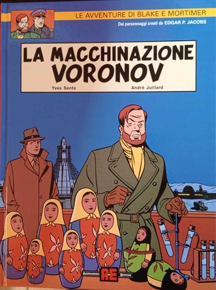 La macchinazione Voronov - Yves Sente - copertina