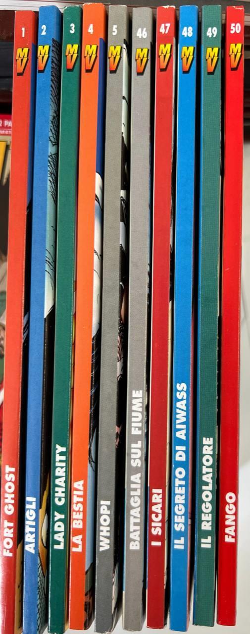 Lotto 10 numeri "Magico Vento" (da n° 1 a 5 e da n° 46 a 50) - copertina