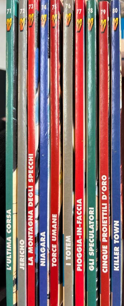 Lotto 10 numeri "Magico Vento" (da n° 71 a 80) - copertina