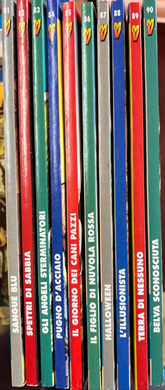 Lotto 10 numeri "Magico Vento" (da n° 81 a 90) - copertina