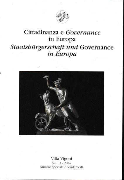 Cittadinanza e governance in Europa. Staatsbürgerschaft und governance in Europa - Aldo Venturelli a cura di Umberto Giovine - copertina