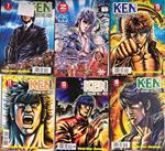 Lotto 6 manga vari Ken il guerriero