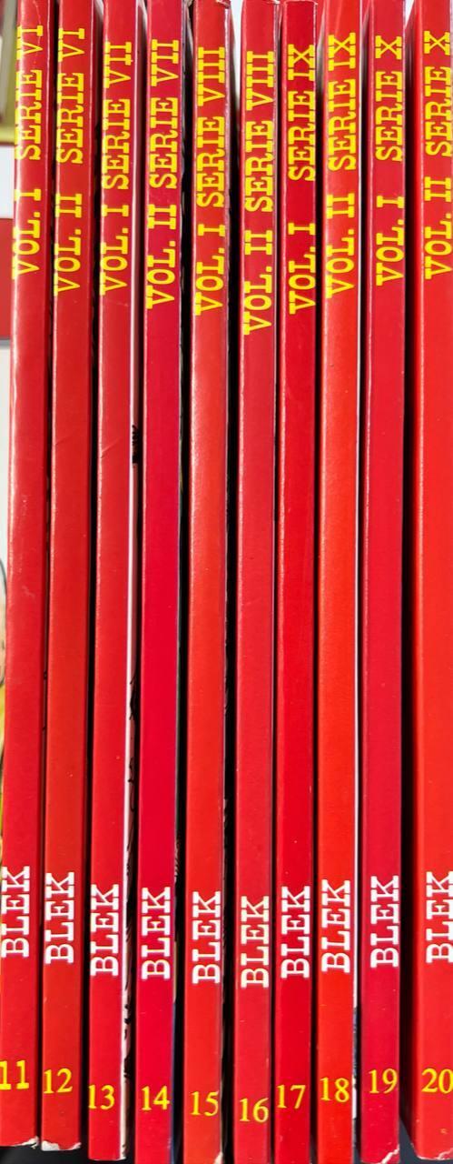 Lotto 10 numeri Blek (da n° 11 a 20) - EsseGesse - copertina