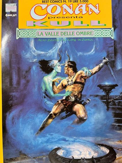 Conan presenta Kull- La valle delle ombre - Alan Zeleneez - copertina