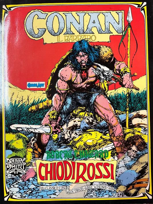 Conan il Barbaro - Chiodi rossi - Robert E. Howard - copertina