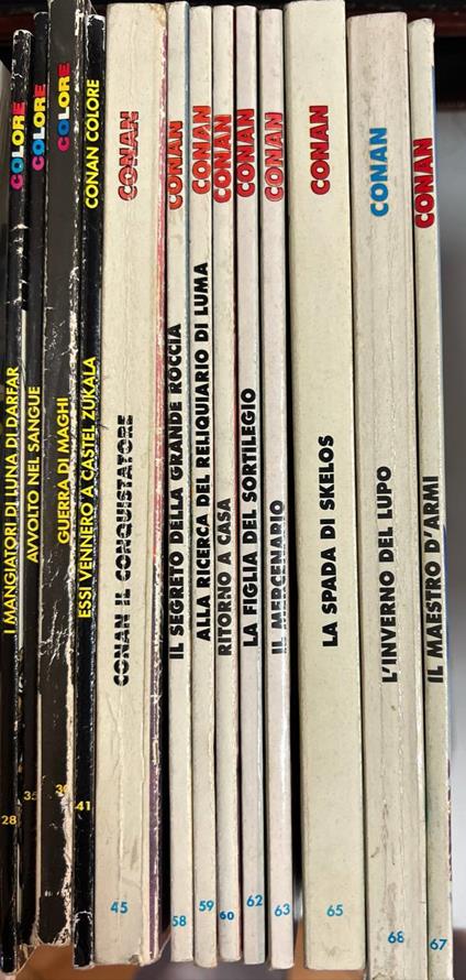 Lotto vari numeri Conan - copertina