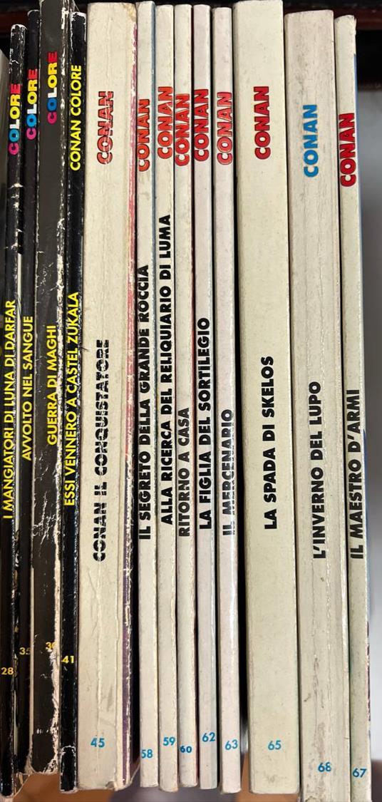 Lotto vari numeri Conan - copertina