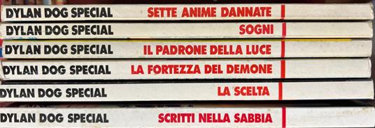 Lotto 6 numeri "Dylan Dog Speciale" (N° 6-7-14-17-18-28) - copertina