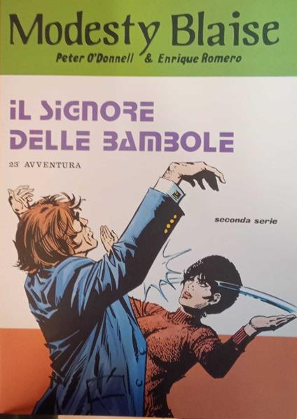 Modesty Blaise. Il signore delle bambole - Peter O'Donnel - copertina