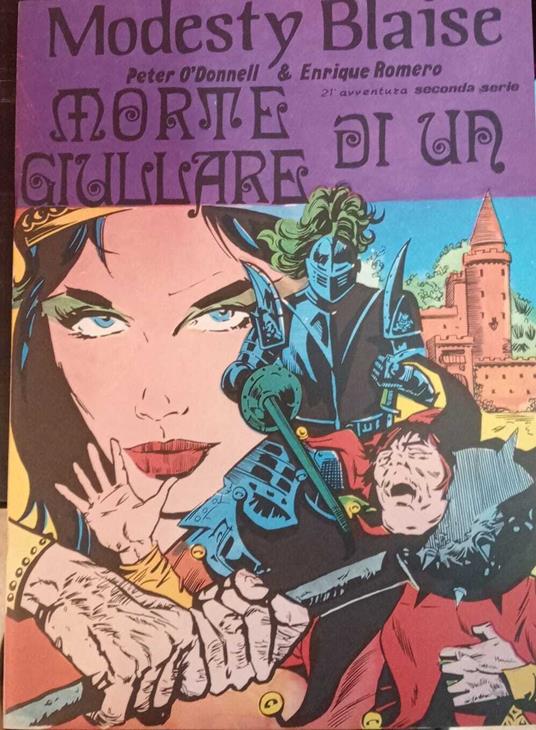 Modesty Blaise. Morte di un giullare - Peter O'Donnel - copertina