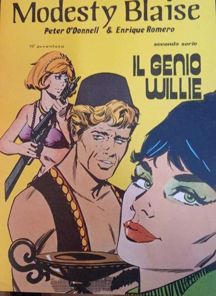 Modesty Blaise. Il genio Willie - Peter O'Donnel - copertina