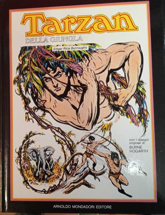 Tarzan delle scimmie - Edgar R. Burroughs - copertina