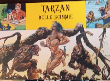 Tarzan delle scimmie - Edgar R. Burroughs - copertina