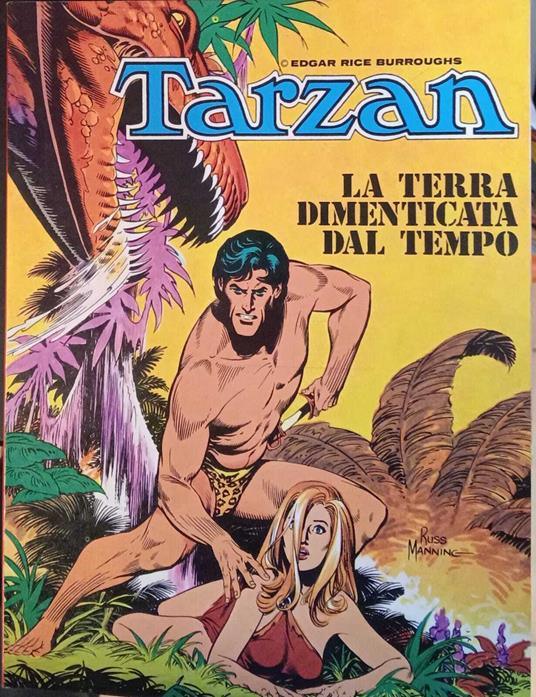 Tarzan. La terra dimenticata dal tempo - Edgar R. Burroughs - copertina