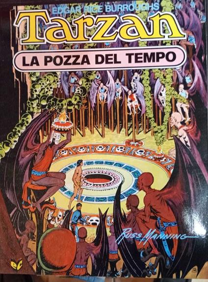 Tarzan. La pozza del tempo - Edgar R. Burroughs - copertina