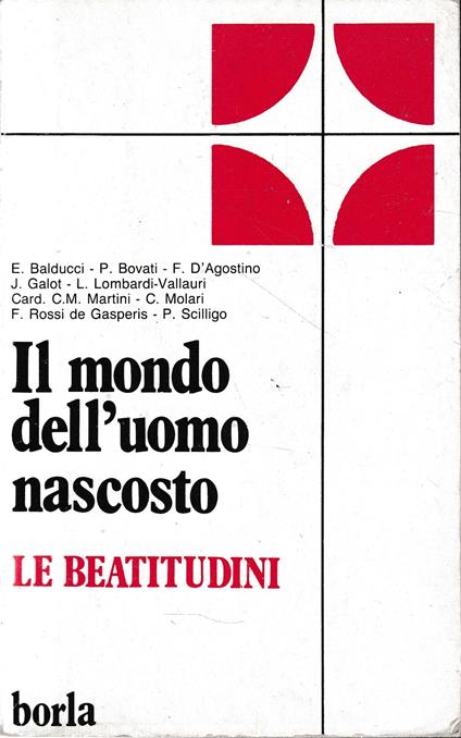 Il mondo dell'uomo nascosto. Le beatitudini - copertina