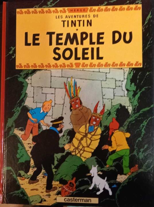 Les aventures de Tintin. Le temple du soleil - Hergè - copertina