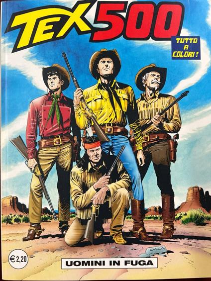 Tex 500 - copertina